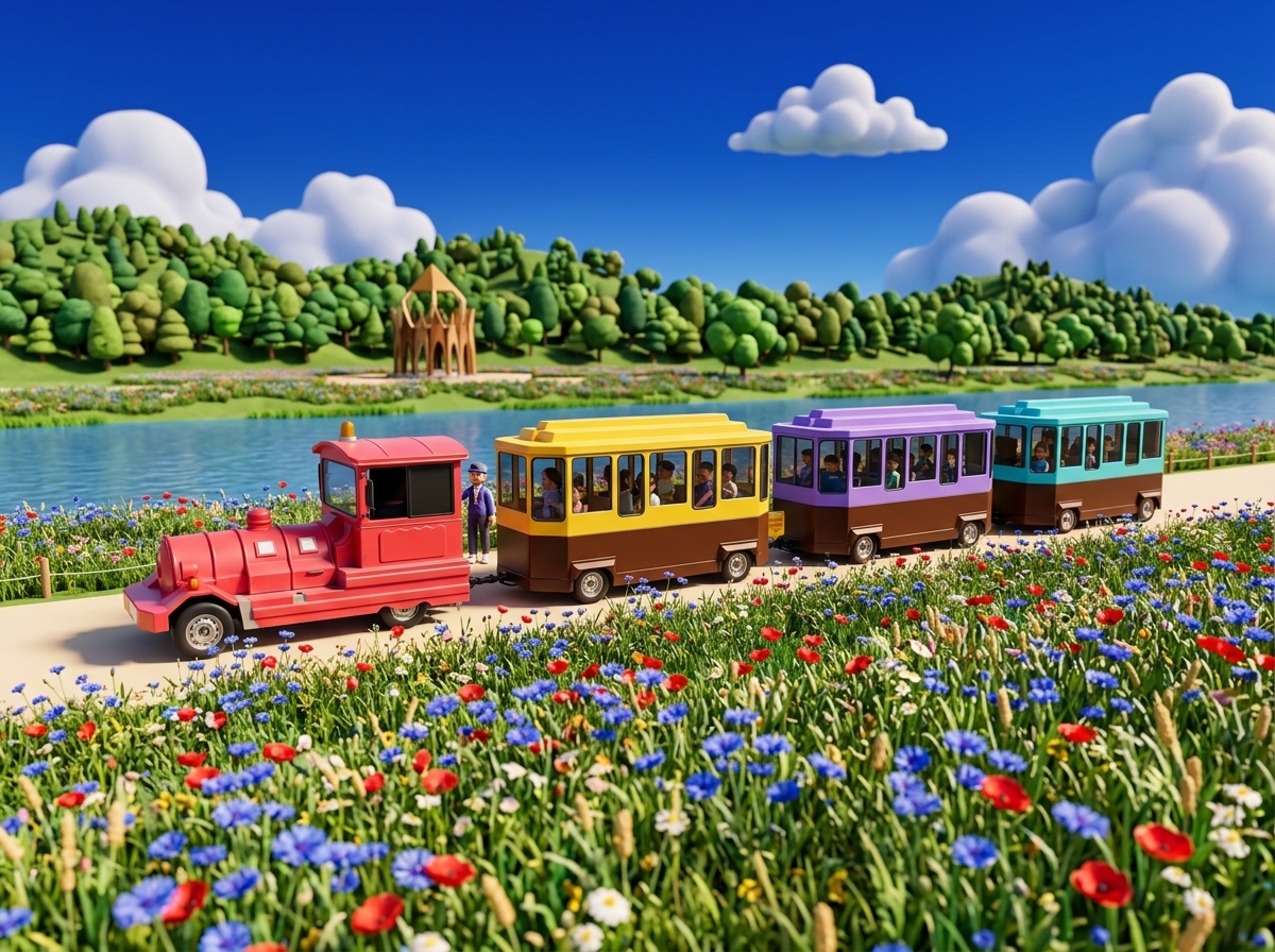 황룡강 힐링열차