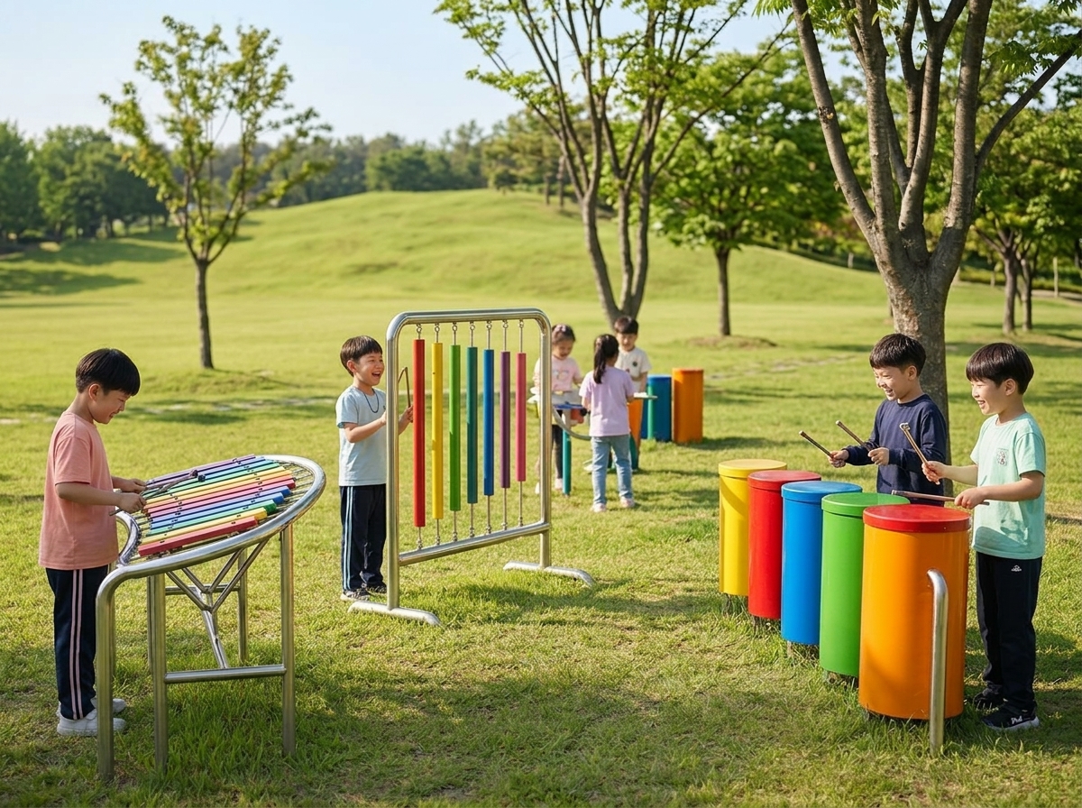 황룡정원 음악 놀이터